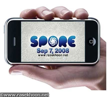 بازی جذاب Spore مخصوص گوشی اپل آیفون بازی جذاب Spore مخصوص گوشی اپل آیفون