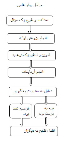 مراحل روش علمی مراحل روش علمی