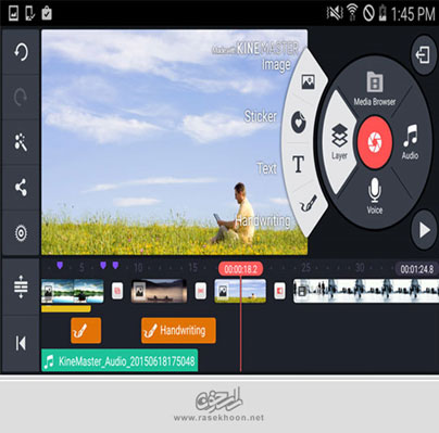 تقطيع الافلام للمحترفين kinemaster v3.3.1.7699