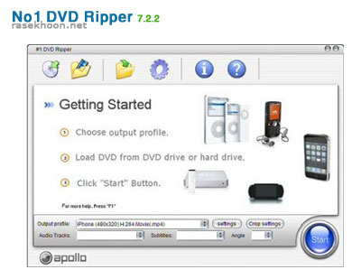 No1 DVD Ripper 7.2.2 No1 DVD Ripper 7.2.2