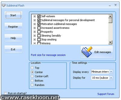  بهبود زندگی شخصی با  Subliminal Flash