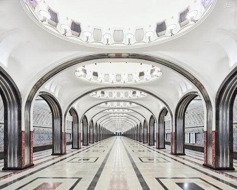 قطار انفاق موسكو