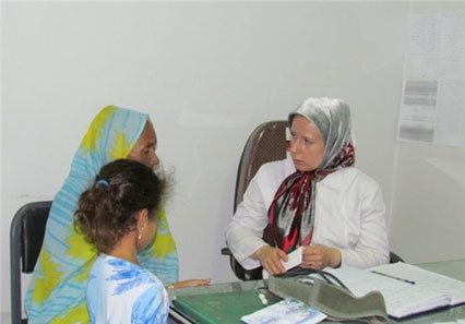  امرأة روسية في قری ايرانية