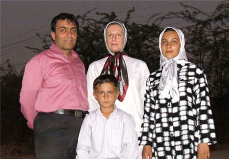  امرأة روسية في قری ايرانية