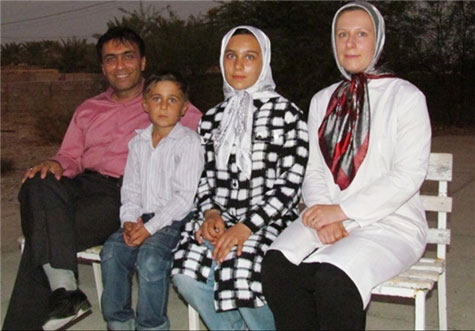  امرأة روسية في قری ايرانية