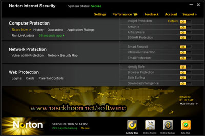 امنیت کامل با Norton Internet Security 2011 18.5.0.125 Final امنیت کامل با Norton Internet Security 2011 18.5.0.125 Final