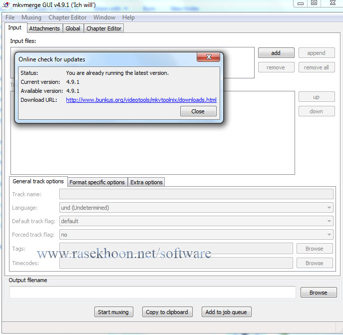 ترکیب و ادغام فیلم، صدا و زیرنویس با یکدیگر MKVToolnix 30.0.0 ترکیب و ادغام فیلم، صدا و زیرنویس با یکدیگر MKVToolnix 30.0.0