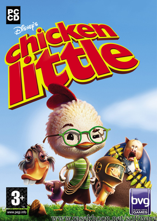 بازی جوجه کوچولو برای کامپیوتر Chicken Little PC Game Portable