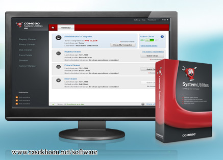 بهینه ساز رایانه با COMODO System Utilities 4.0.226743.26 Final بهینه ساز رایانه با COMODO System Utilities 4.0.226743.26 Final