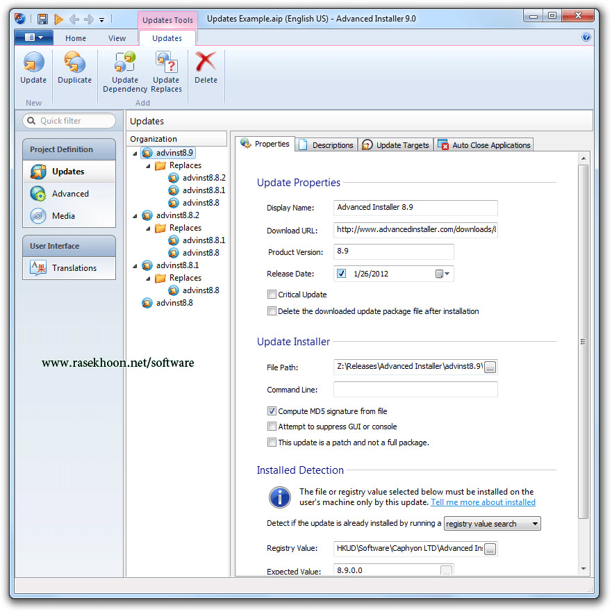 دانلود Advanced Installer Architect 15.6- نرم افزار تهیه و ساخت فایل های Setup دانلود Advanced Installer Architect 15.6- نرم افزار تهیه و ساخت فایل های Setup