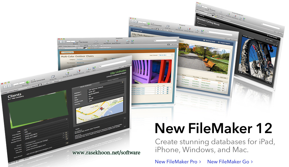ساخت پایگاه داده ( بانک اطلاعاتی ) FileMaker Pro 17 Advanced v17.0.1.143 + v16.0.4.406 Server ساخت پایگاه داده ( بانک اطلاعاتی ) FileMaker Pro 17 Advanced v17.0.1.143 + v16.0.4.406 Server