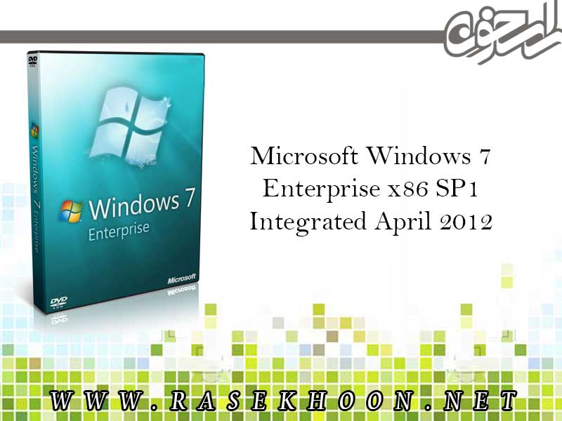 Windows7 - Enterprise - X86 - 2012